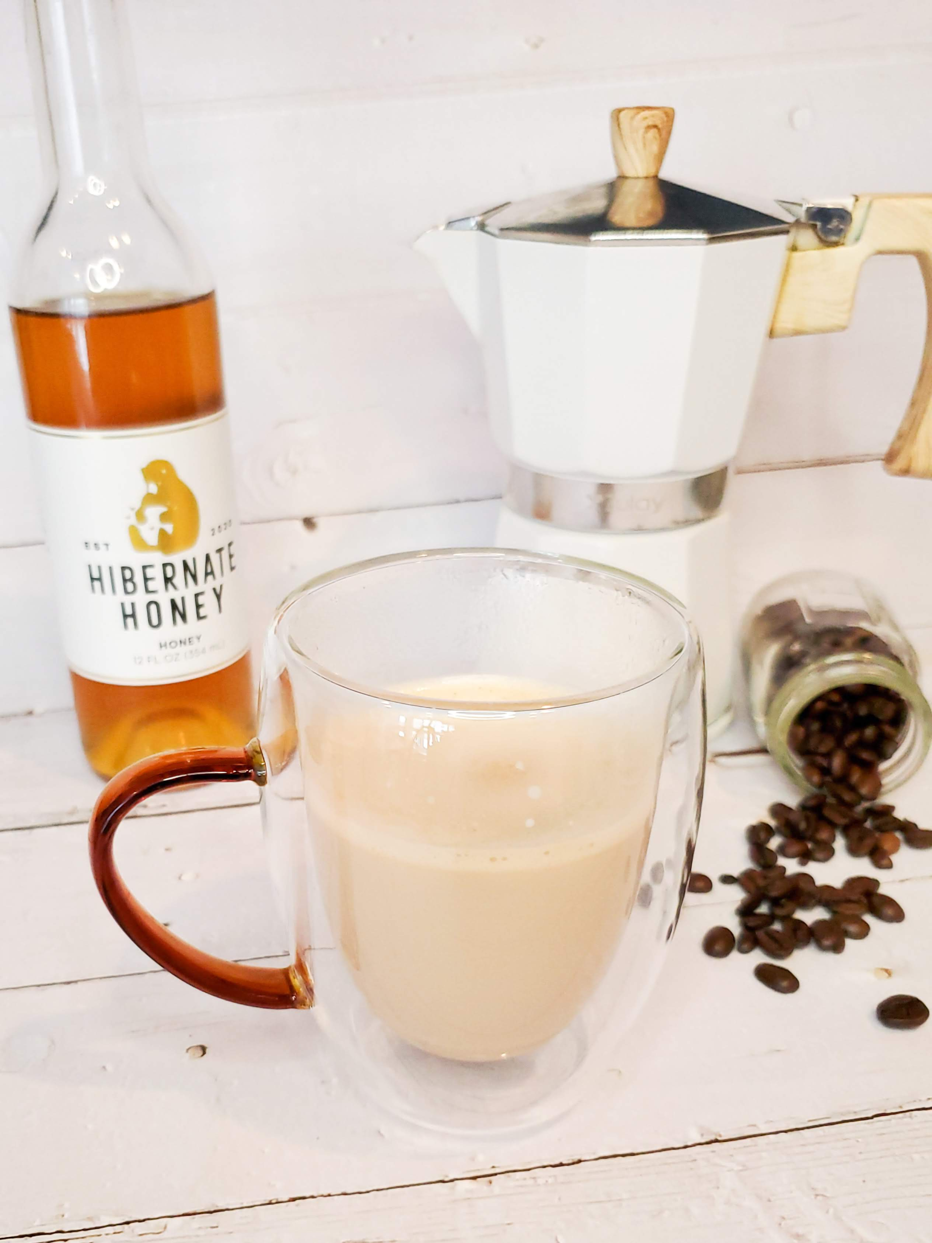 Honey Halva Cardamom Latte