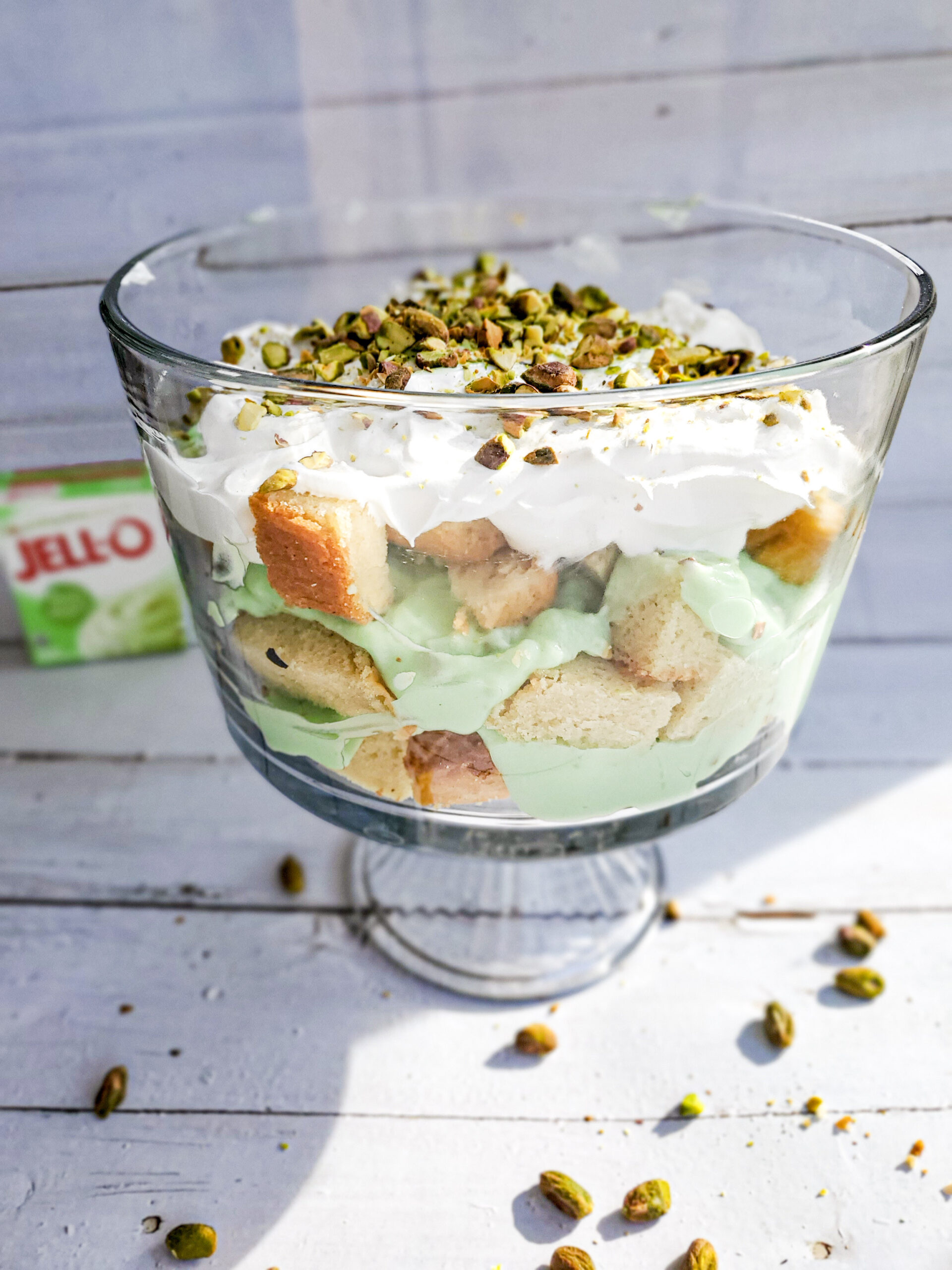 Pistachio Pudding Trifle Dessert