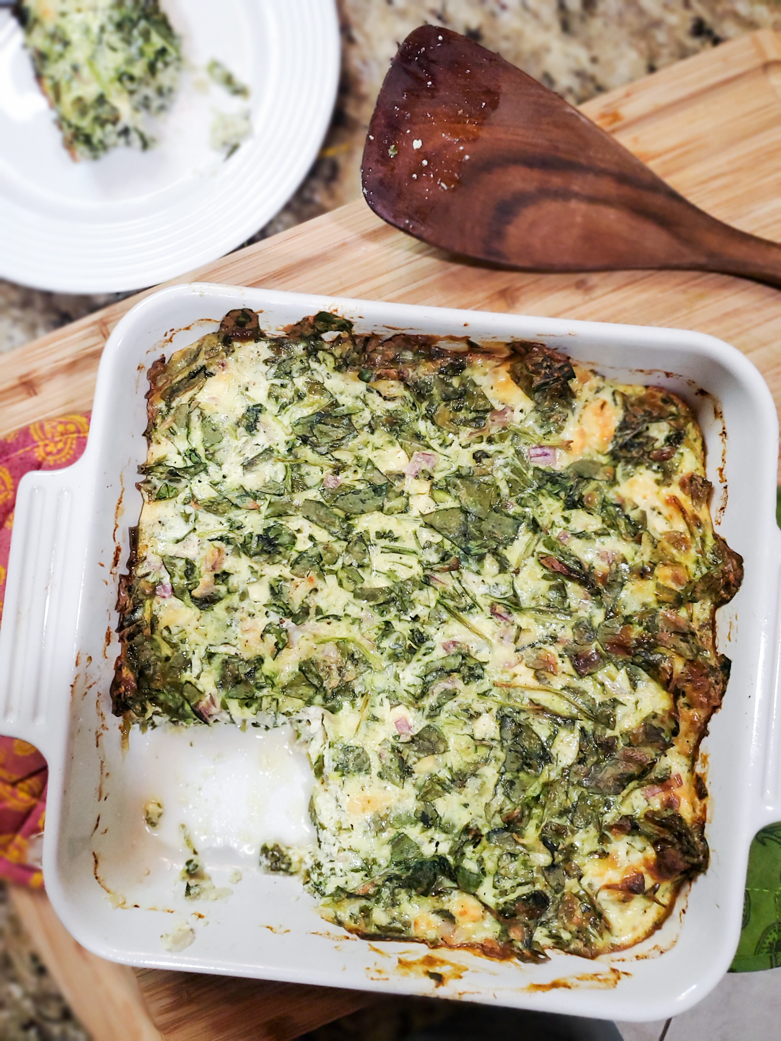 Spinach Feta Bake: A Cozy Greek-Inspired Classic