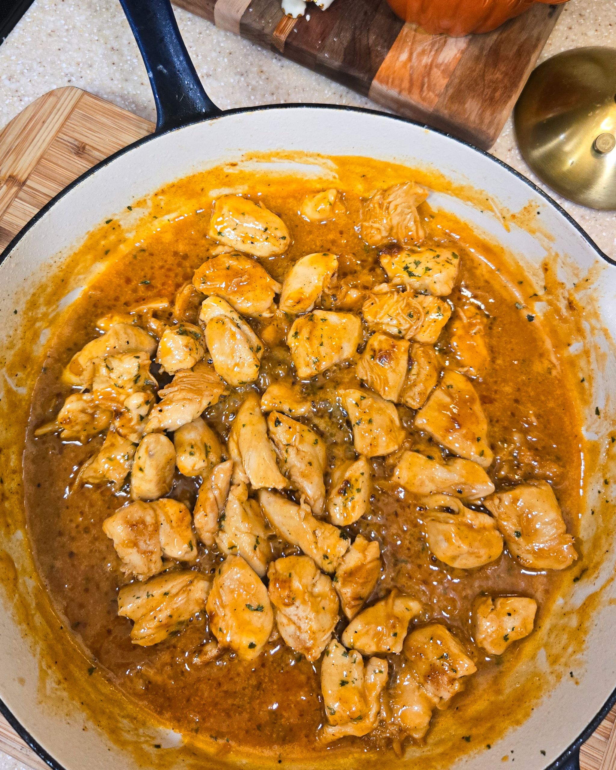 Creamy Garlic and Herb Butter Chicken Skillet