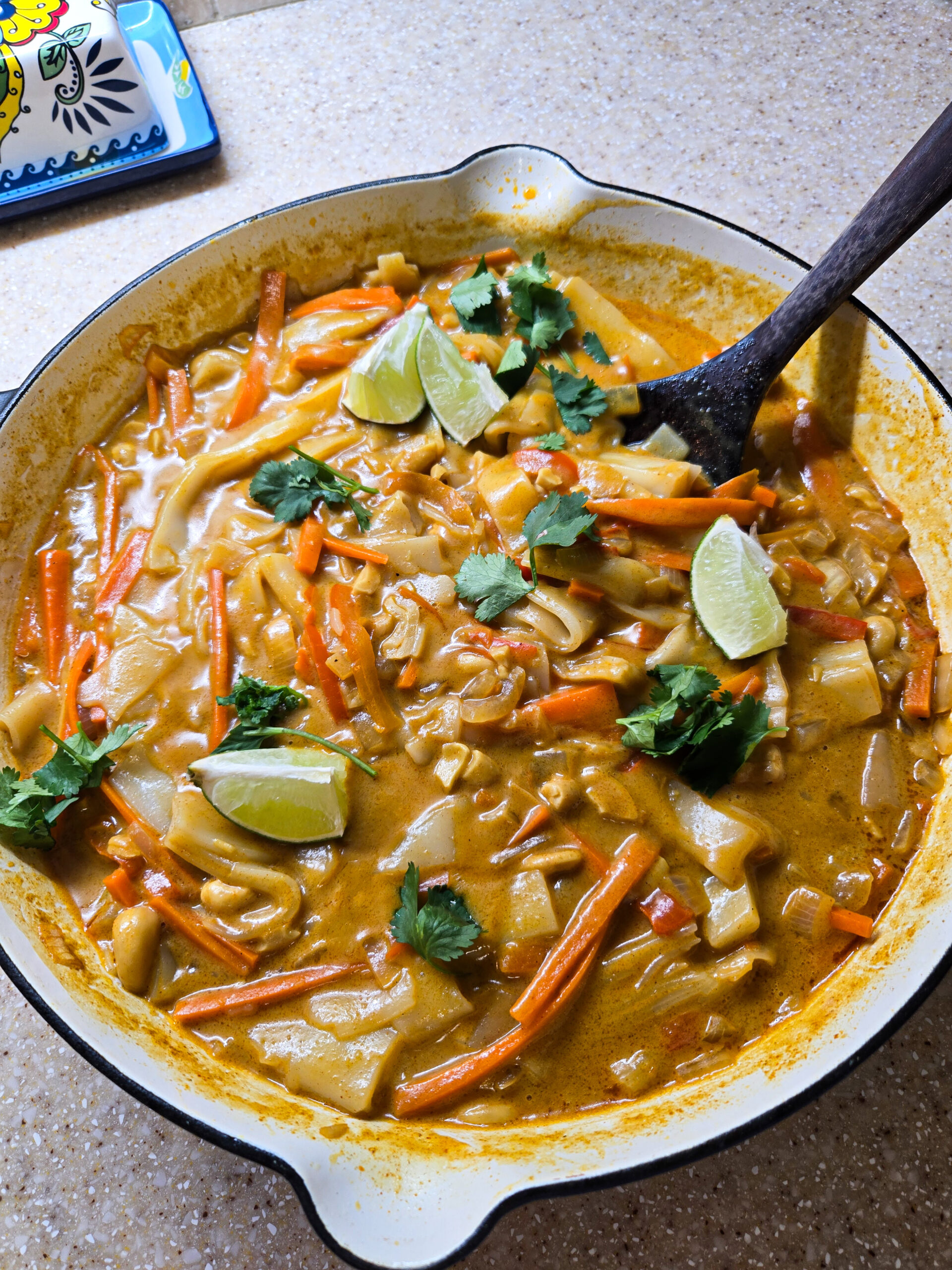 One-Pot Cashew Coconut Curry Noodles